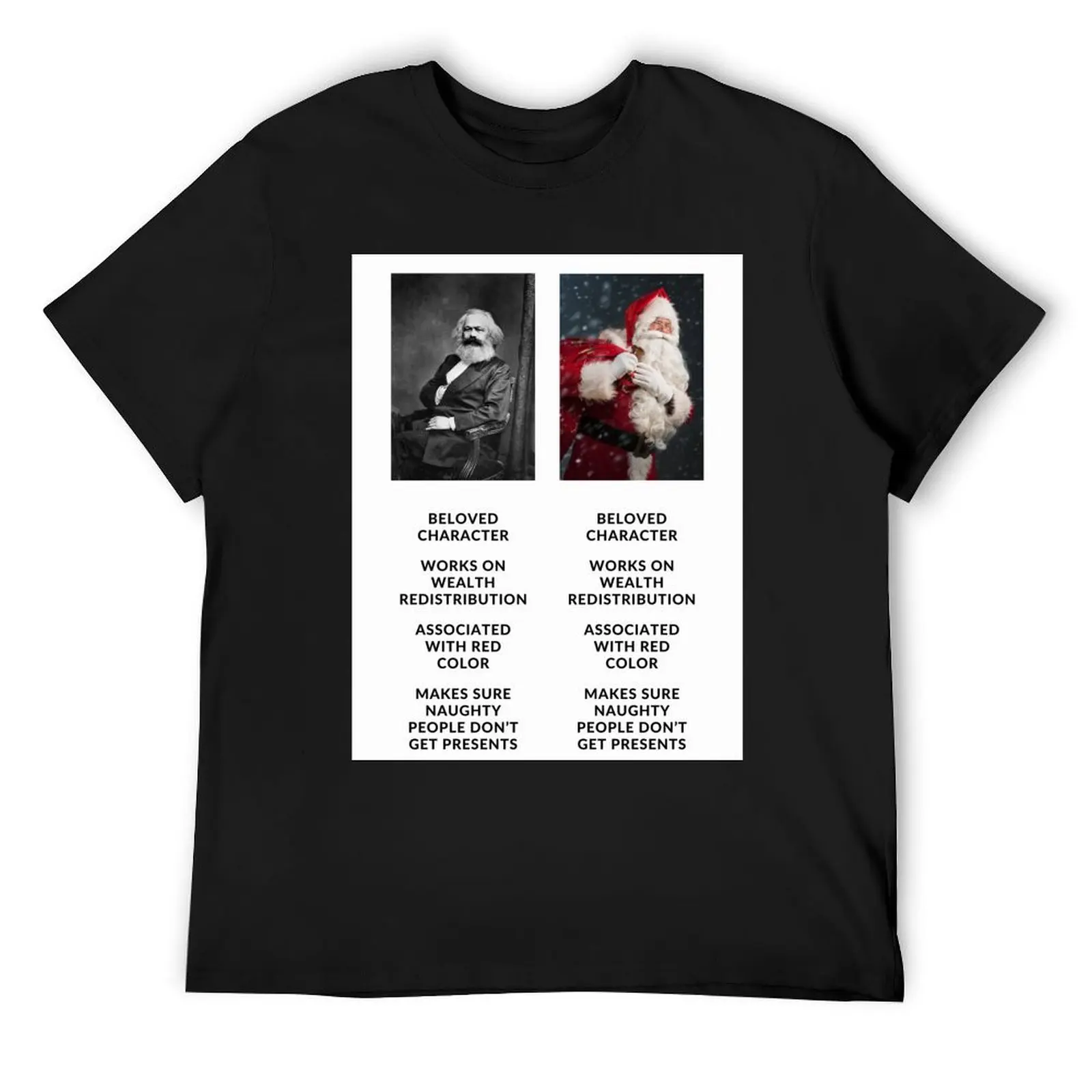 

Karl Marx and Santa Claus T-Shirt