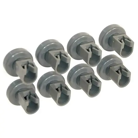PORK-8PCS Aeg Favorit Privileg Zanussi 접시 세탁기 키트 액세서리 용 식기 세척기 바구니 휠