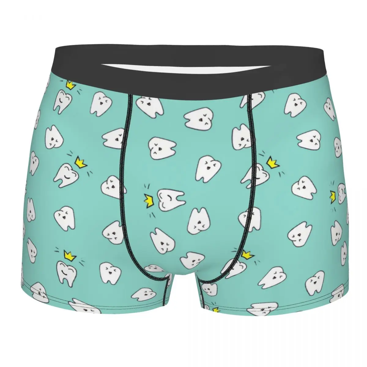 

Tooth Teeth Dental Braces Stomatology Department Cute Happy Braces Underpants Panties Men's Underwear Shorts Boxer Briefs