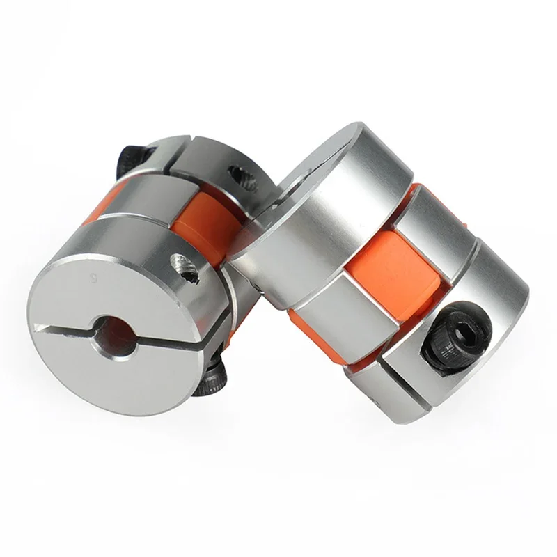 1PC D25L20 Flexible Shaft Coupler 3D Printer Parts Plum Blossom Coupling Stepper Motor Coupler Connector Engraving Machine 5x8mm