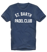 MC2 Saint Barth Padel Peripheral Pattern Printing Summer Luxury Brand Pure Cotton Men's and Women's T-shirts Short Sleeves