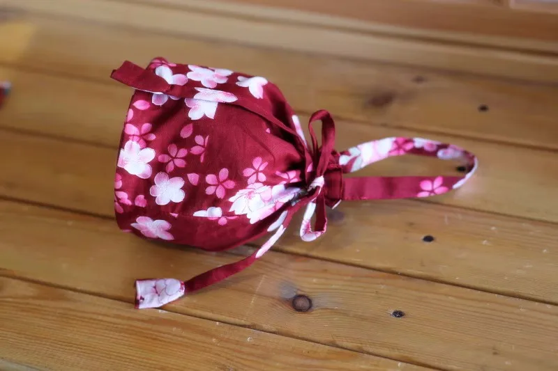 Kimono handbag Japanese-style Cherry Blossom Miscellaneous Bags Small Things Bag With Things Bag Shopping Bag