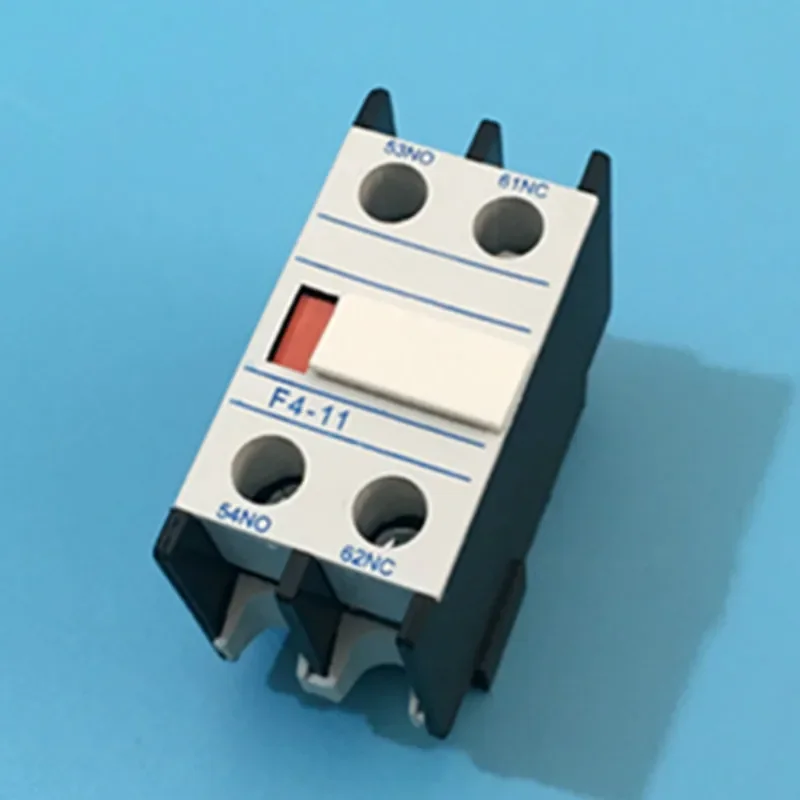 

15 PCS Auxiliary Contact Block for AC Contactor CJX2 LC1 F4-11 F4-20 F4-02 2 Poles LA1-DN11 LA1-DN20 LA1-DN02