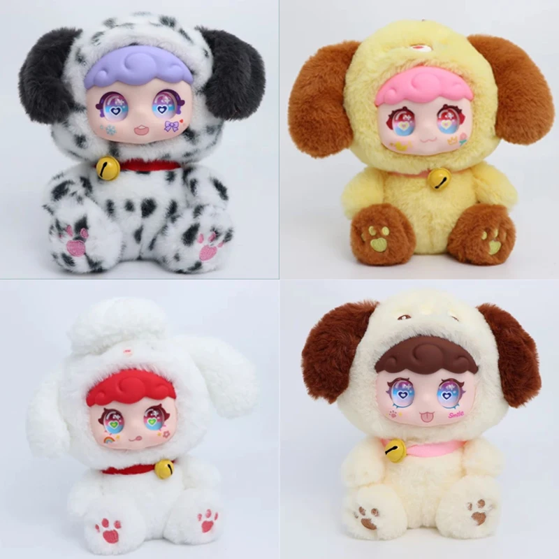 

Xivo Puppy Garden Series Vinyl Plush Keychain Blind Box - Officially Licensed Collectible Cute Doll Gift for Toy Collectors