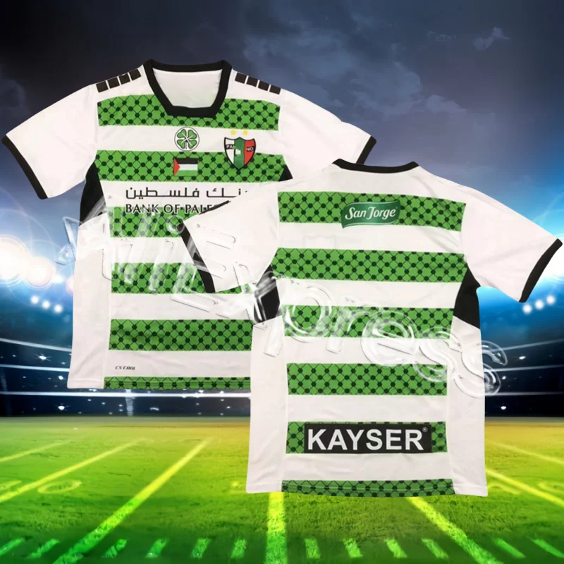 

New Arrivals Men's Sports T-Shirt 24_25 Season #23 Pink FC Palestine Football Jersey，Rare styles of football sportswear