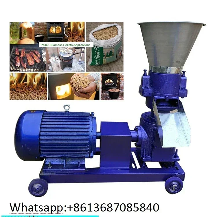 biofuel making wood pellets compressor machine