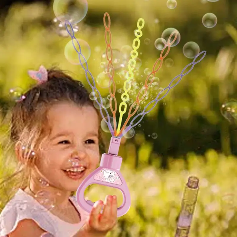 Bubble Wands สําหรับเด็ก 32 หลุม Bubble Sticks Bubble Wand สําหรับ Joyful Play Interactive Five Claws Design ของเล่นปาร์ตี้สนุก