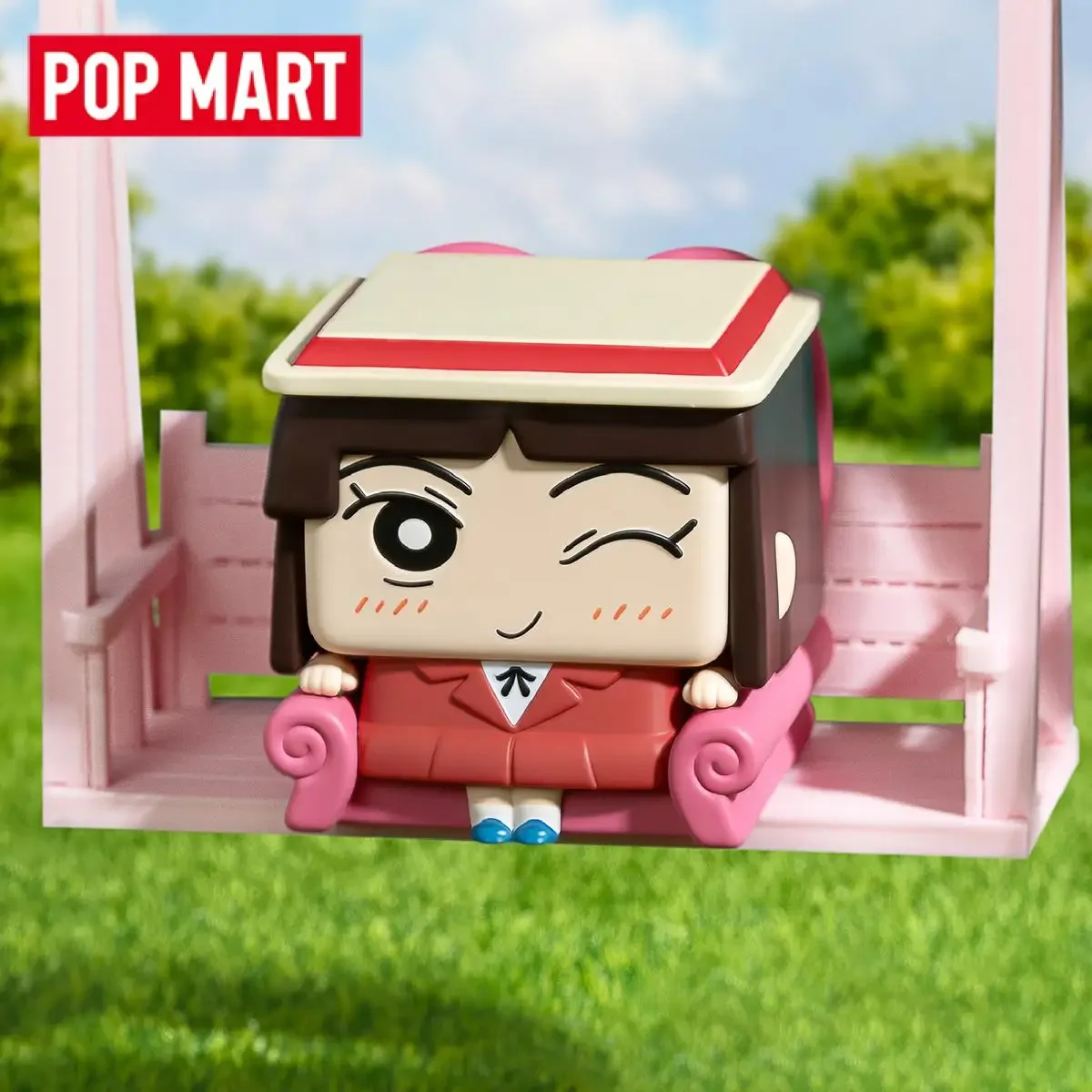 

POP MART Crayon Shinchan POP CUBE-3 Series Trendy Mystery Box Anime Action Figure Blind Random Box Toys Model Ornament Dolls