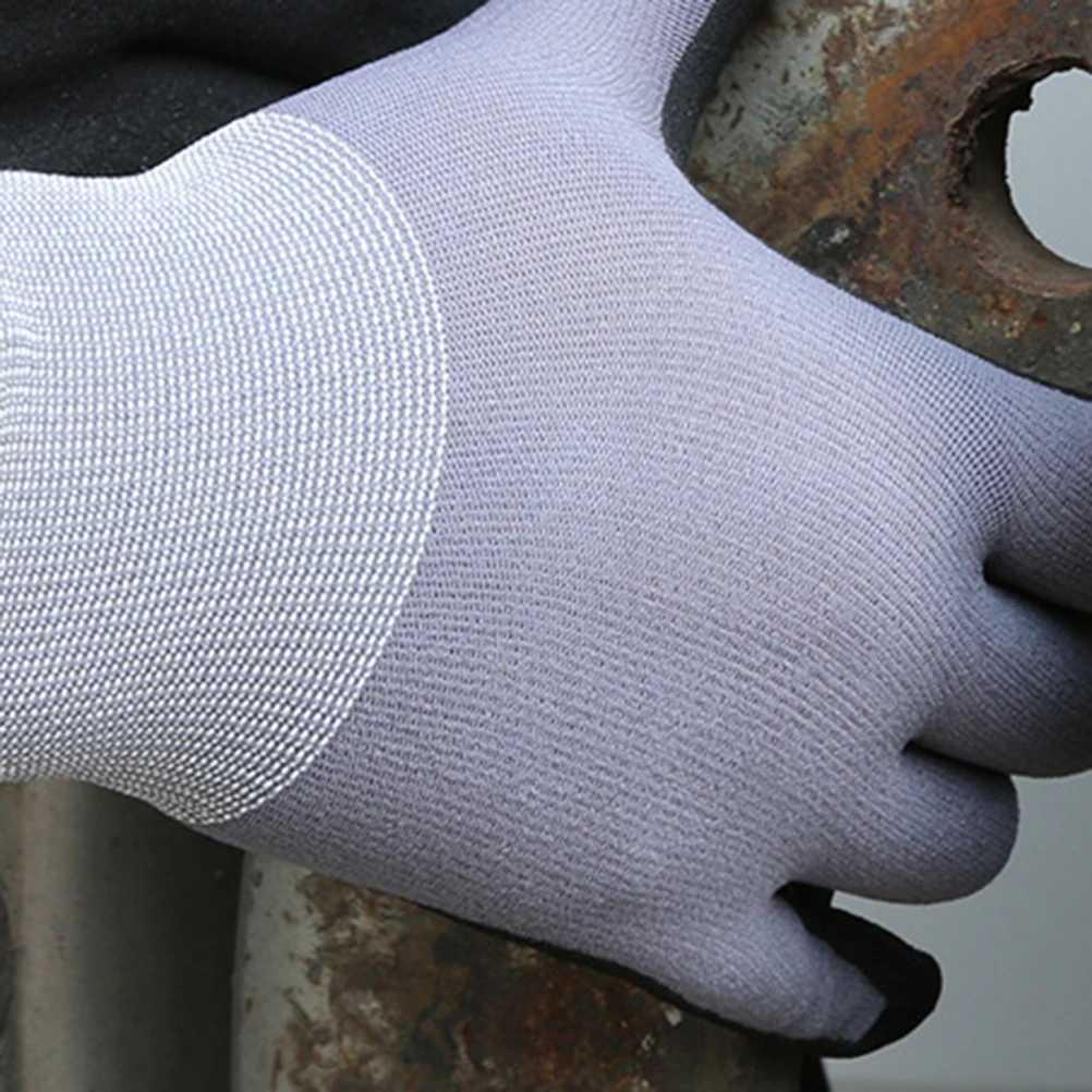 

Nylon Matte Gardening Gloves Durable Comfortable Waterproof Anti Slip No Odor Protective Safety Gloves Home Use