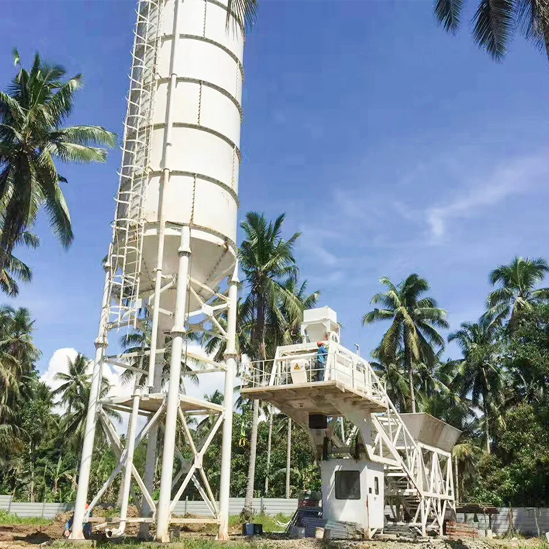 Automatic  60m3/hr Precast Batching Plant Concrete Mixing Plant Ready Dry Wet Mix Concrete Batching and Mixing Plant