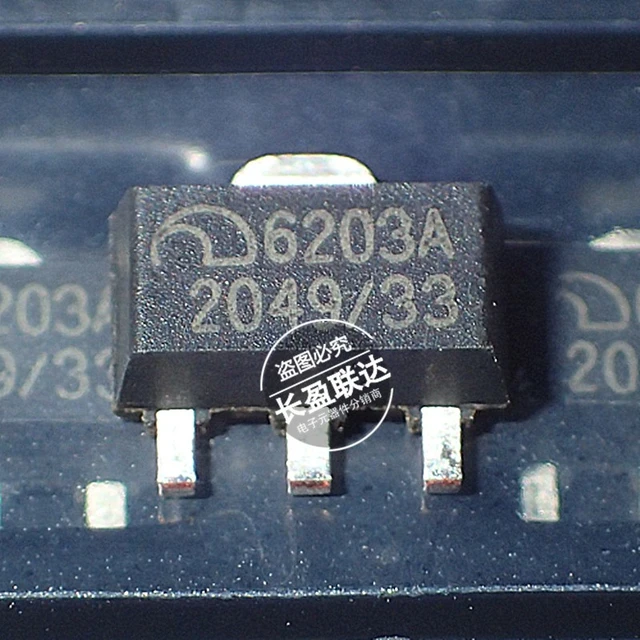 10PCS/LOT New Original ME6203 ME6203A30PG ME6203A33PG ME6203A50PG Marking  6203A SOT89-3 High Input Voltage LDO Linear Regulators - AliExpress