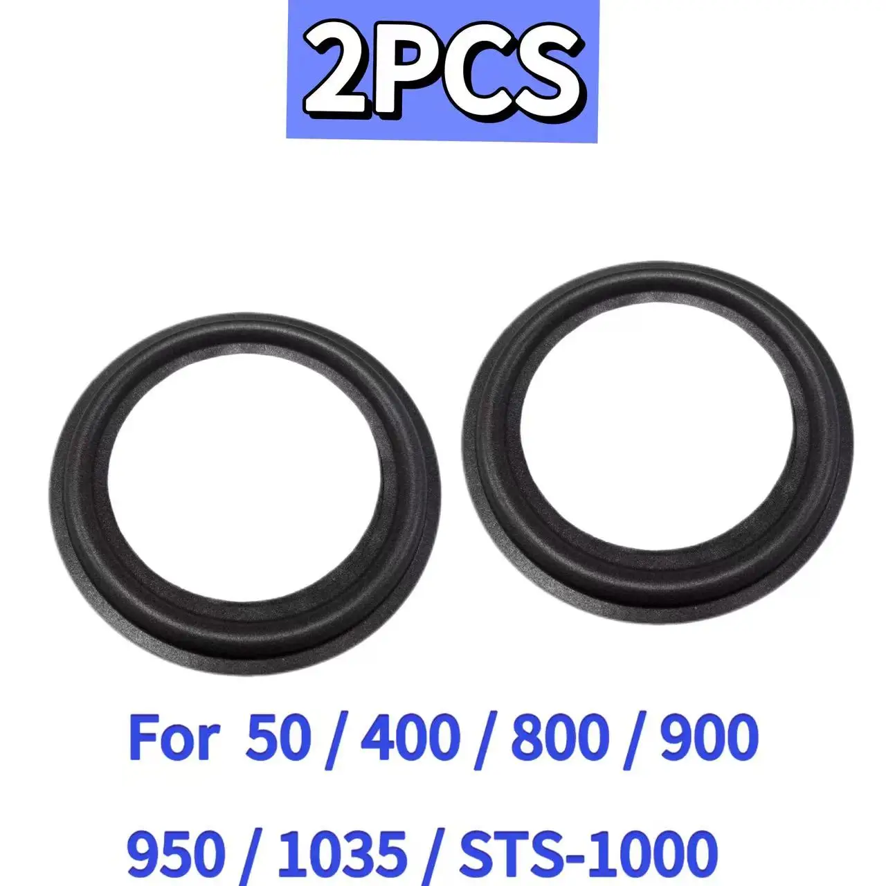 For Optimus / Radio Shack 50 400 800 900 950 1035 STS-1000 Speaker Foam Repair Folding Edge Ring （2PCS）