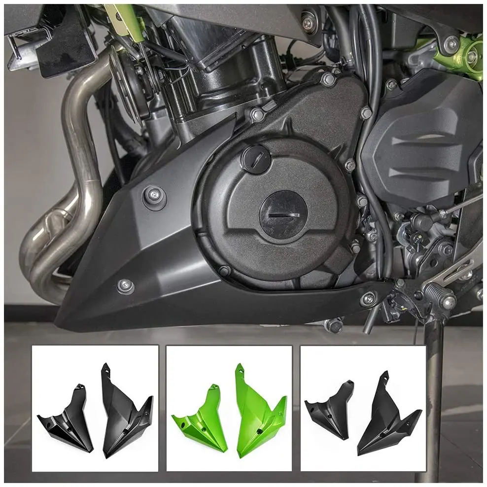 Motorcycle Parts Bellypan Lower Engine Spoiler Side Cover Fairing Panels For KAWASAKI Z400 2018-2023 Z 400 Belly Pan Protection