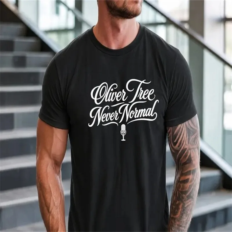 Oliver Tree Merch T-shirt Men Short Sleeve Tee Unisex Tops Causal Clothes Female Y2K Tops