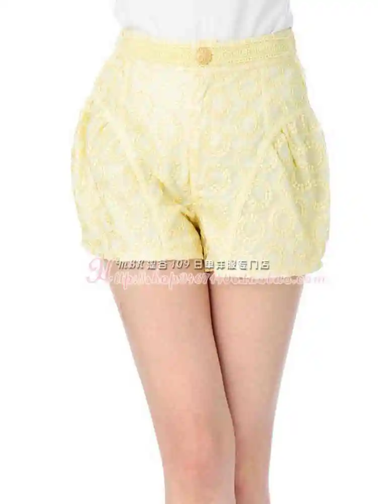 SALES Japan Liz Lisa Organza Embroidery Bloomers Shorts