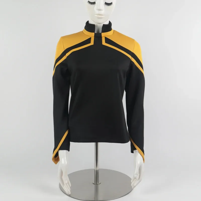 ستار 2020 JL بيكارد موحدة Rek ستارفليت أنثى الأحمر الذهب الأزرق قميص علوي تأثيري حلي النساء الكبار معطف الدعامة #3