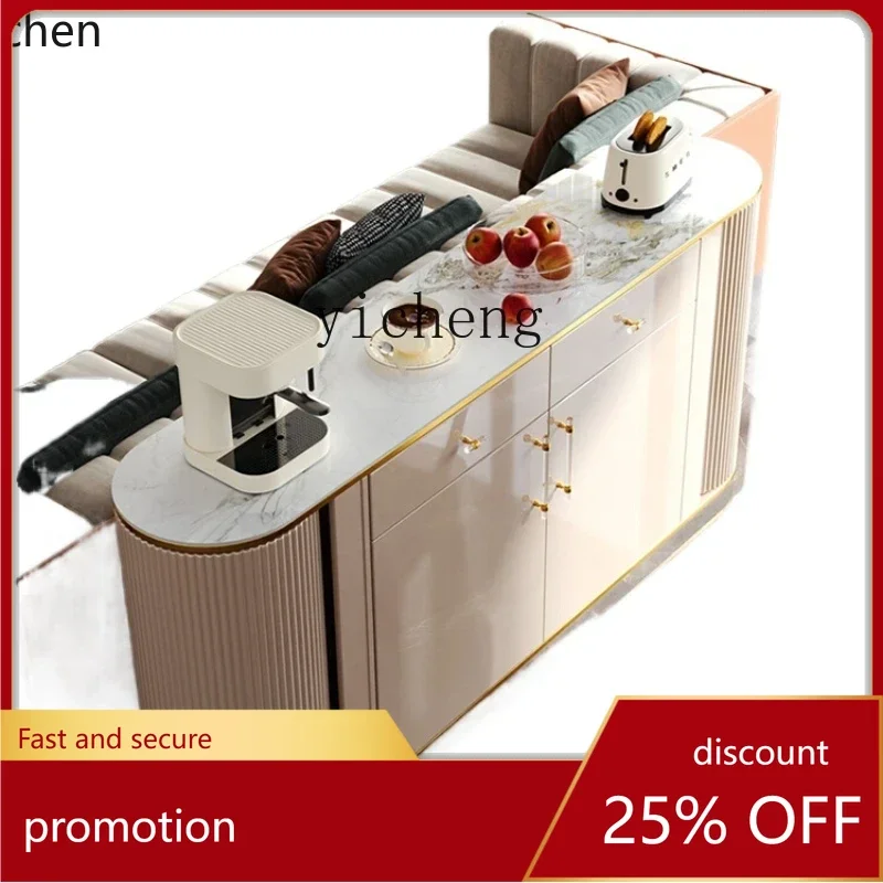 

ZMLdining side cabinet modern simple light luxury high-end living room storage cabinet multi-functional dining side locker