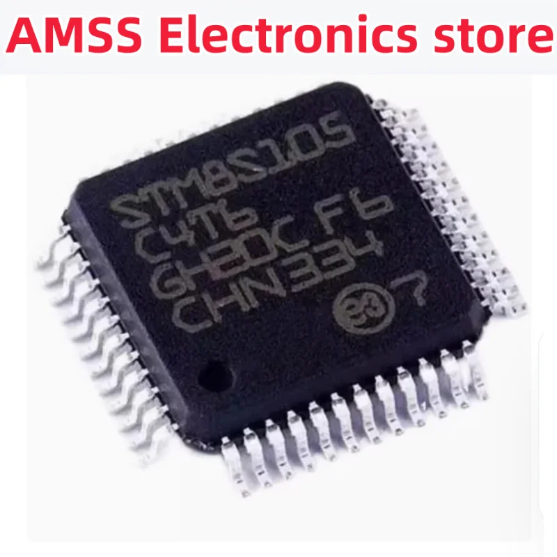 Stm8s105c4t6tr stm8s105c4t6 lqfp-48 16MHz 16KB Flash 8-bit microcontroller MCU 2kb micro controller lqfp48