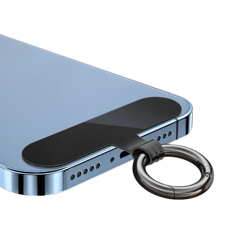 2Pcs Phone Tether Tab for iPhone, Cell Phone Lanyard Patch, Phone Strap Replacement Part for All Full Phone Cases