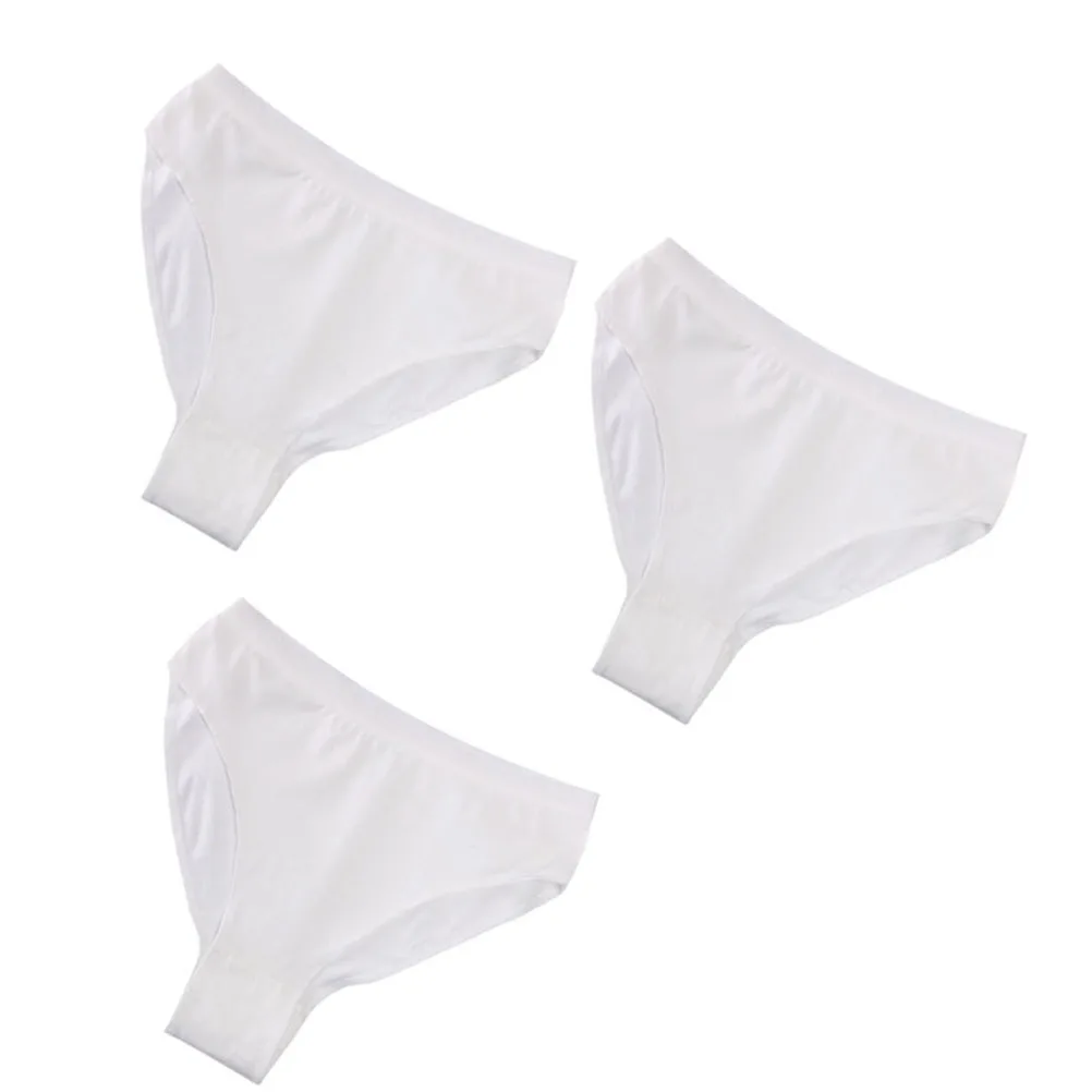 

3Pcs White High Waist Ballet Dance Briefs Cotton Panties for Girls Kids Soft Comfortable Underwear Girl Cotton Underwear