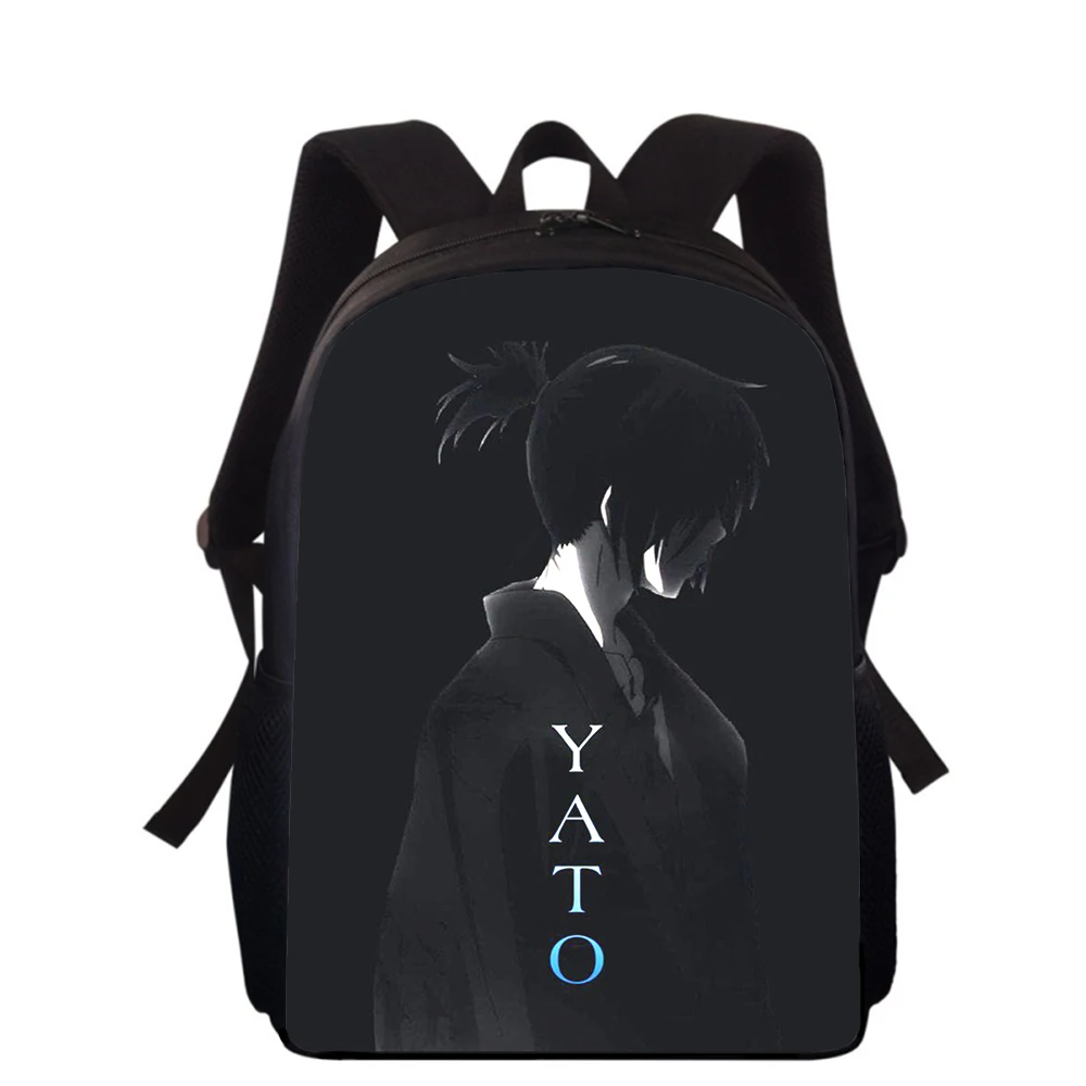 Noragami Yato Anime 3D Print Kids Backpack, Primary School Bags for Boys and Girls, Students PleBags, 16"