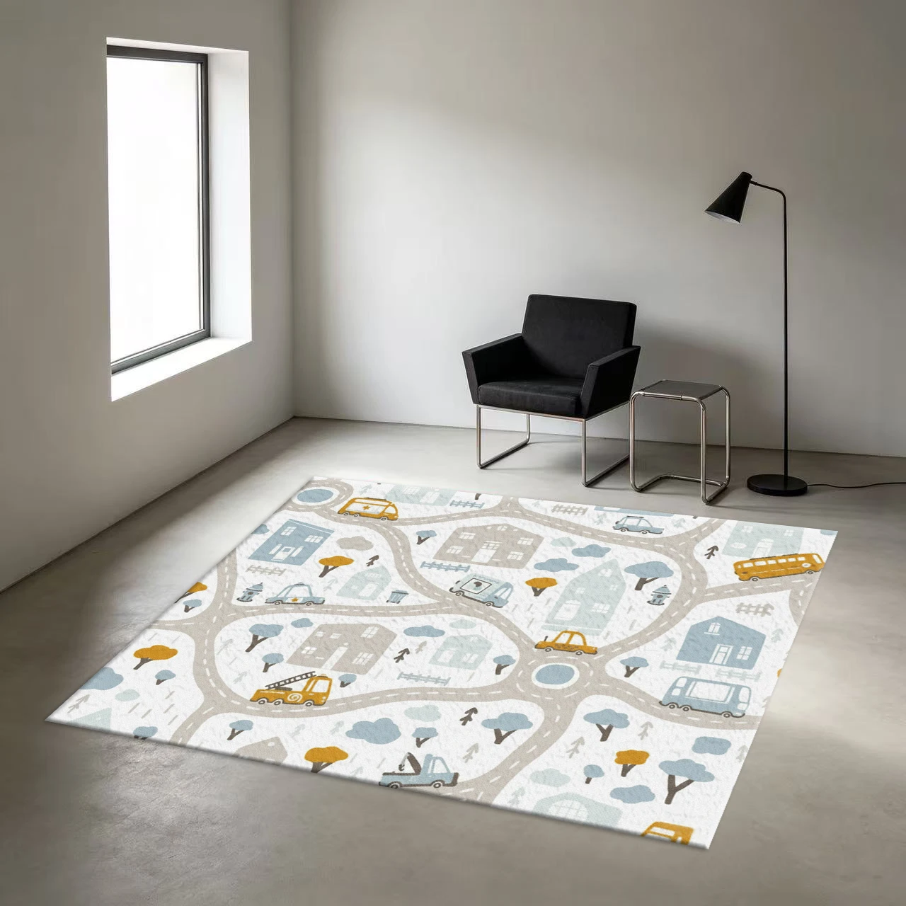 City Traffic Map Car House Kid - đánh giá và giá Kids Education Room