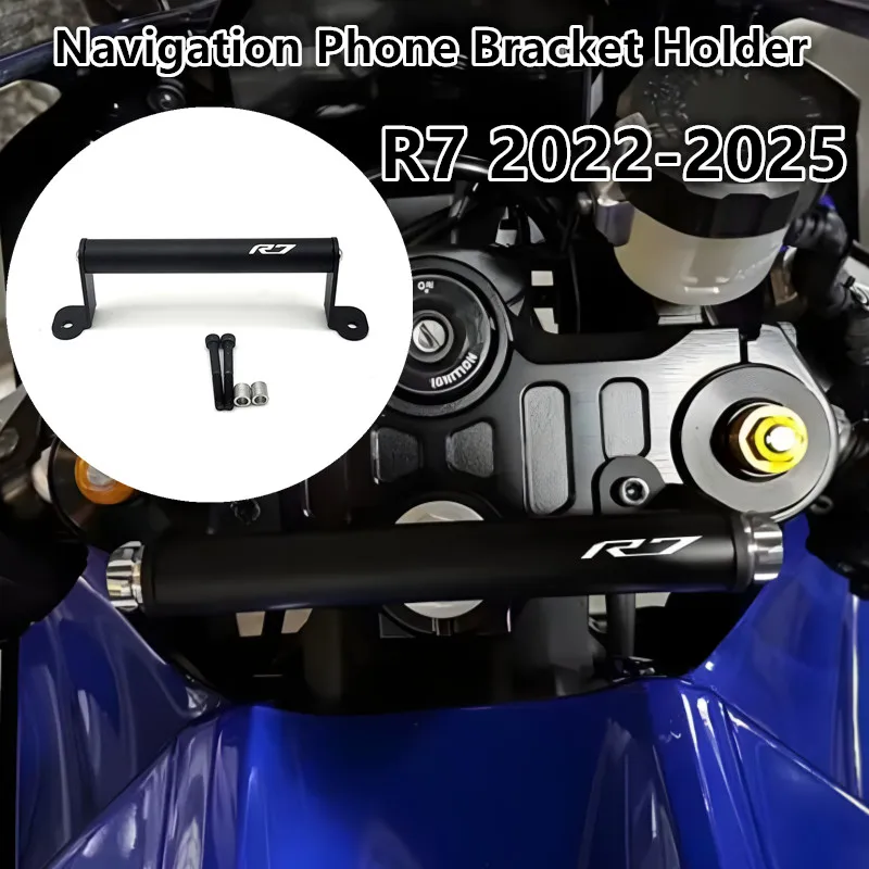 

Навигационное крепление для YAMAHA YZF-R7 R7 r7 2022-2025, аксессуары, GPS-смартфон, навигационное крепление, монтажный кронштейн, держатель адаптера