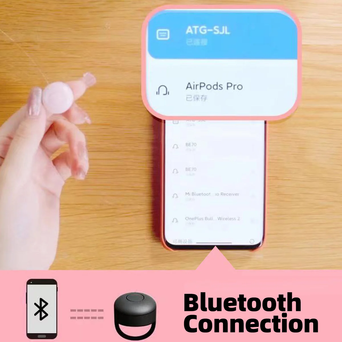 Bluetooth Fingertip Video Controller Page Remote Control Ring Flipping For TikTok Short Video Fingertip For Huawei Xiaomi Phone