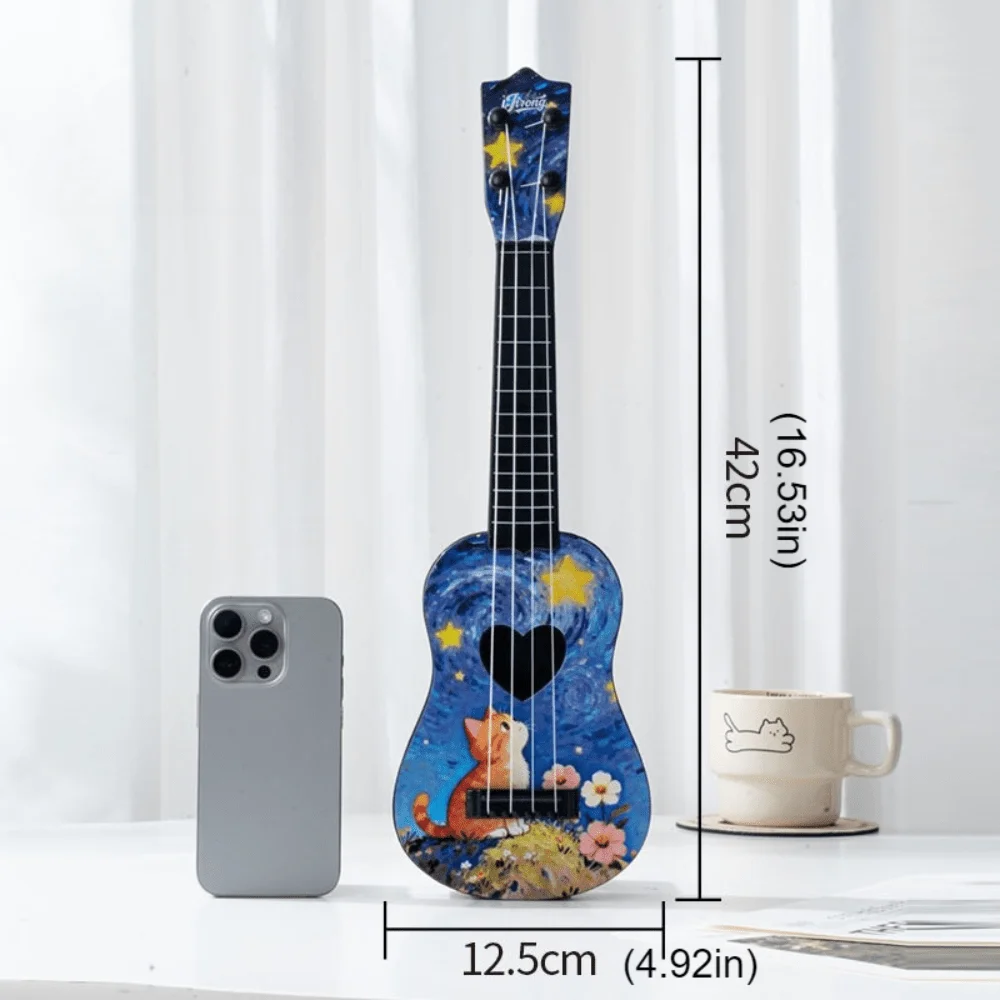 16.5 Inch Kids Fun Ukulele Toy Guitar - Good for Beginners and Educational, Children's Christmas Thanksgiving Music Gift