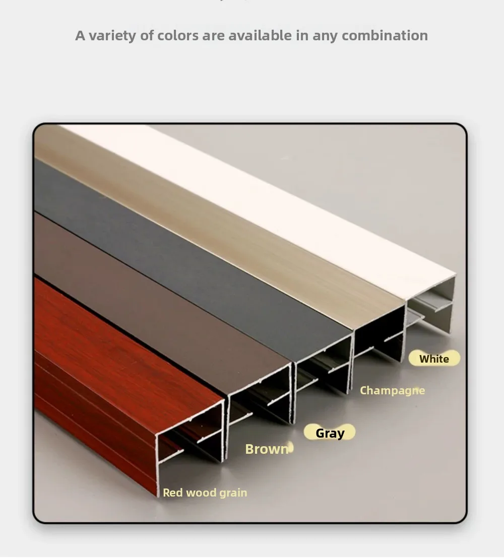 Invisible Honeycomb Sliding Folding Door Curtain Aluminum Alloy Drill-Free Partition For Kitchen Bathroom