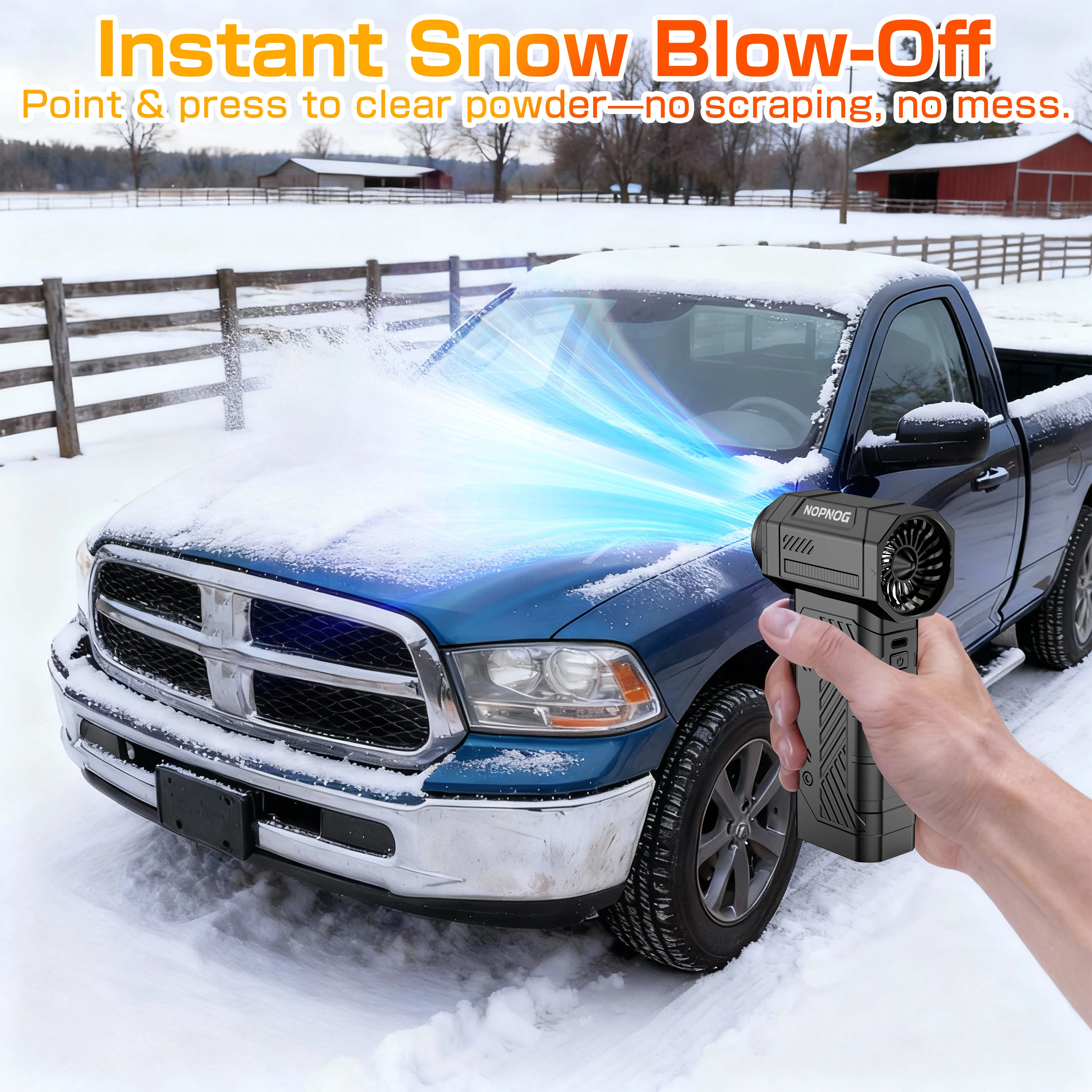 منفاخ هواء توربو لتنظيف السيار - مراجعة Dryer Car Blower وسعره