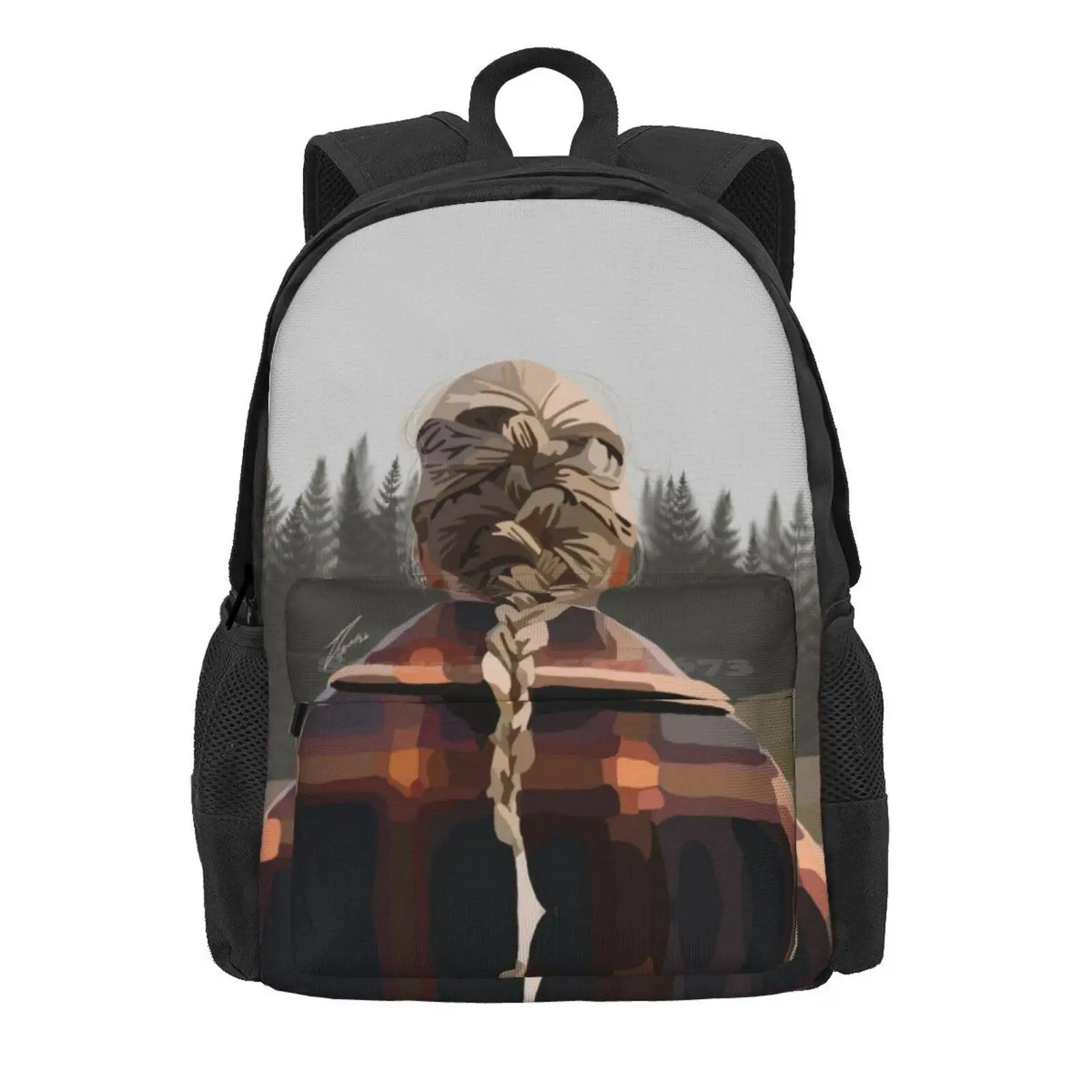 Evermore Hot Sale Schoolbag Backpack Fashion Bags Music Bedroom Artist Swiftie Evermore Pop Album Folklore