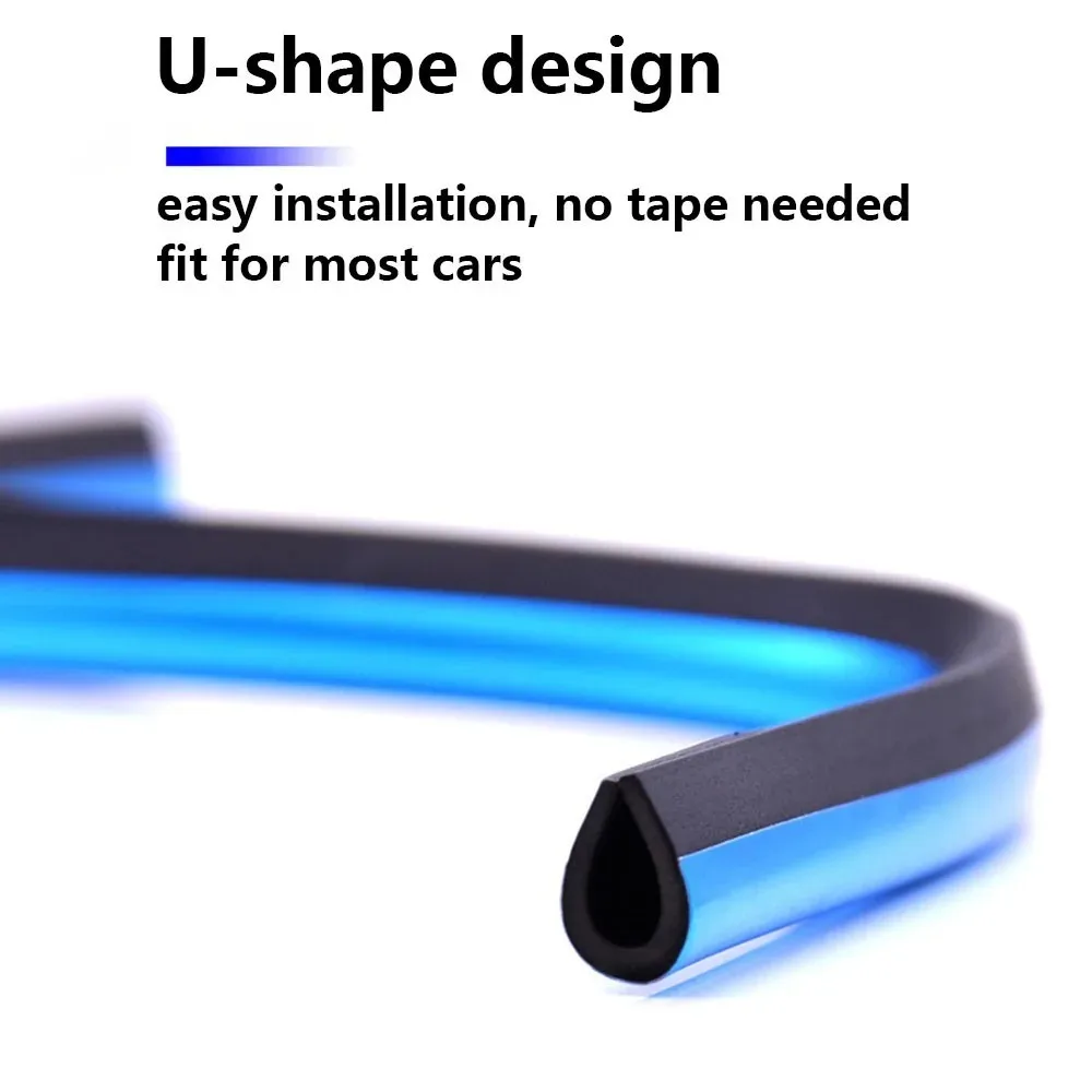 10 قطعة سيارة تنفيس الهواء مصبغة الديكور تقليم ملصق U نمط مكيف الهواء منفذ الديكور قطاع سيارة الديكور
