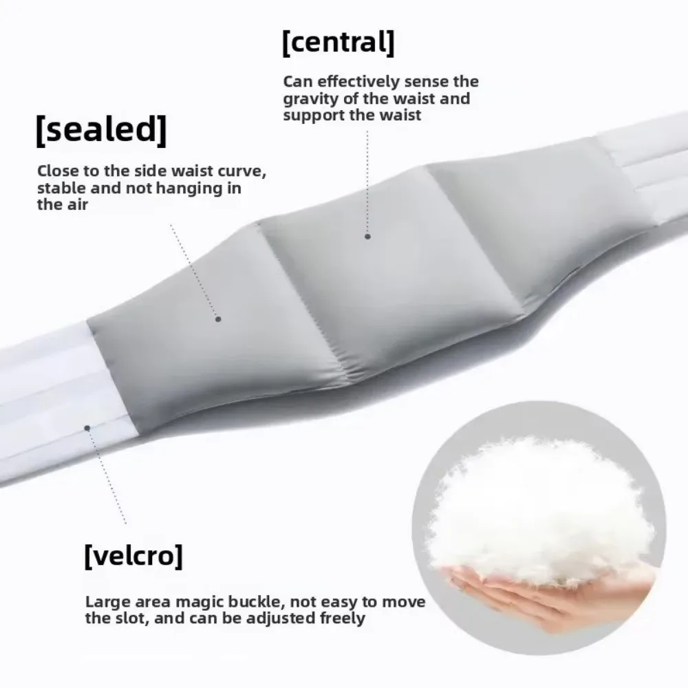 Comfortable Lumbar Support Pillow Waist Protection Adjustable Wrap Around Waist Support Pillow Intervertebral Disc Support