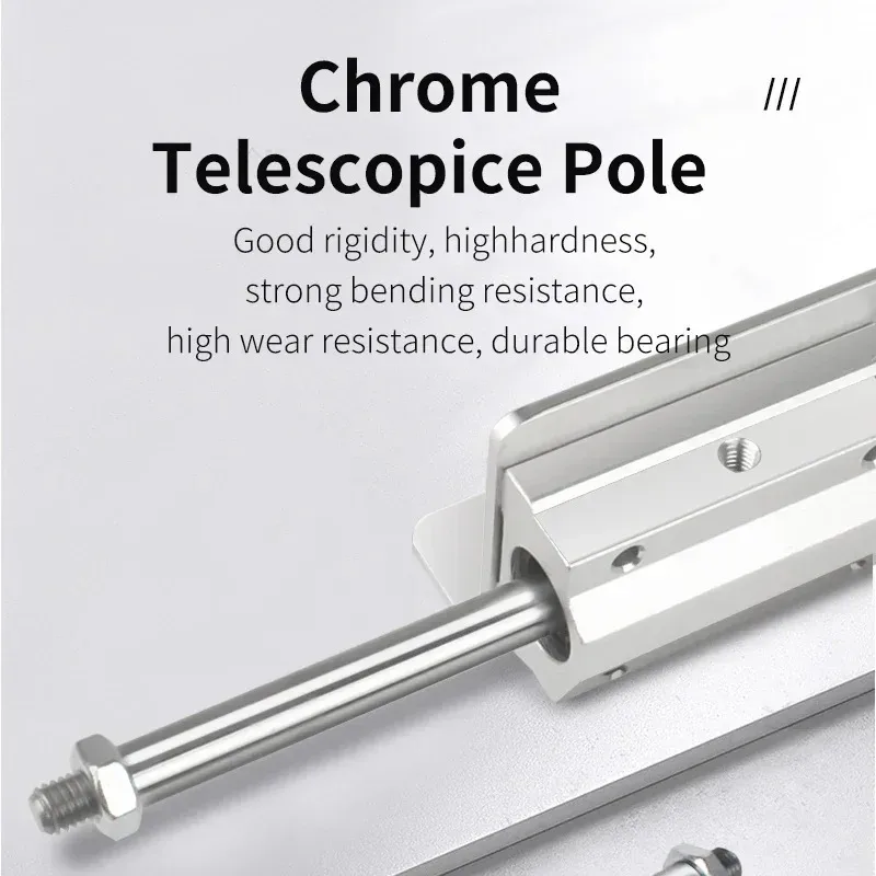 【Fashionable】24V Silent Telescopic Rocker Linear Actuator Motor Kit With Speed Regulation For DIY Projects 2-8cm Stroke Reciproi view 2