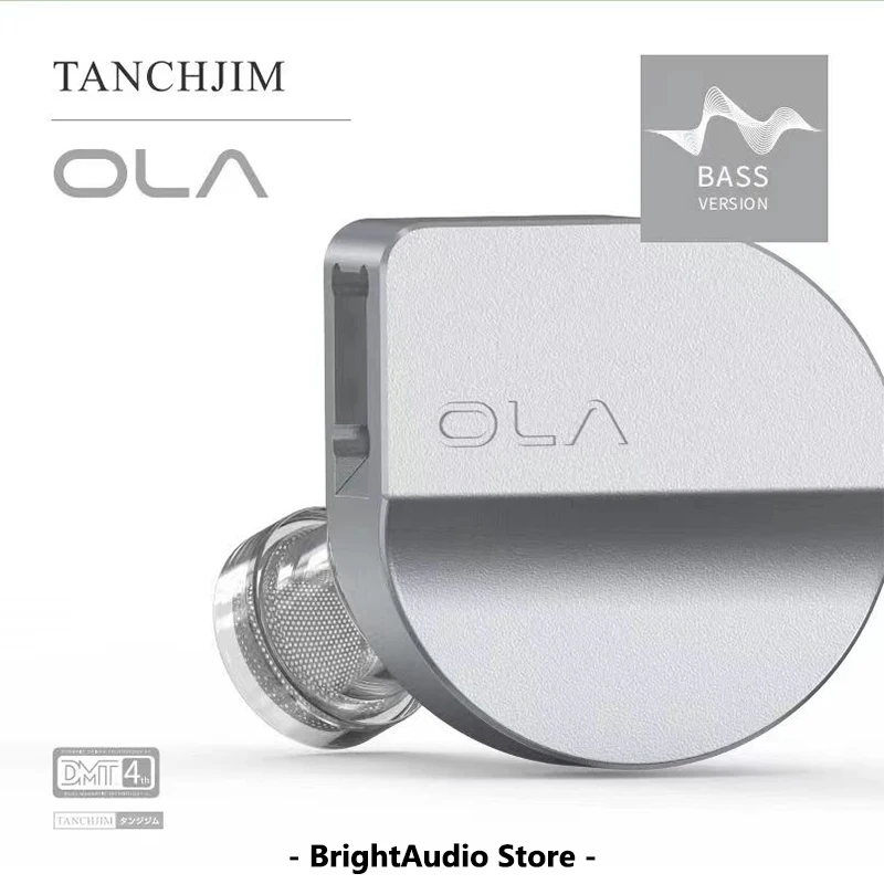 TANCHJIM OLA ديناميكية سائق سماعة HiFi سماعات موسيقى سماعة مع 2Pin 0.78 مللي متر كابل قابل للفصل ميكروفون