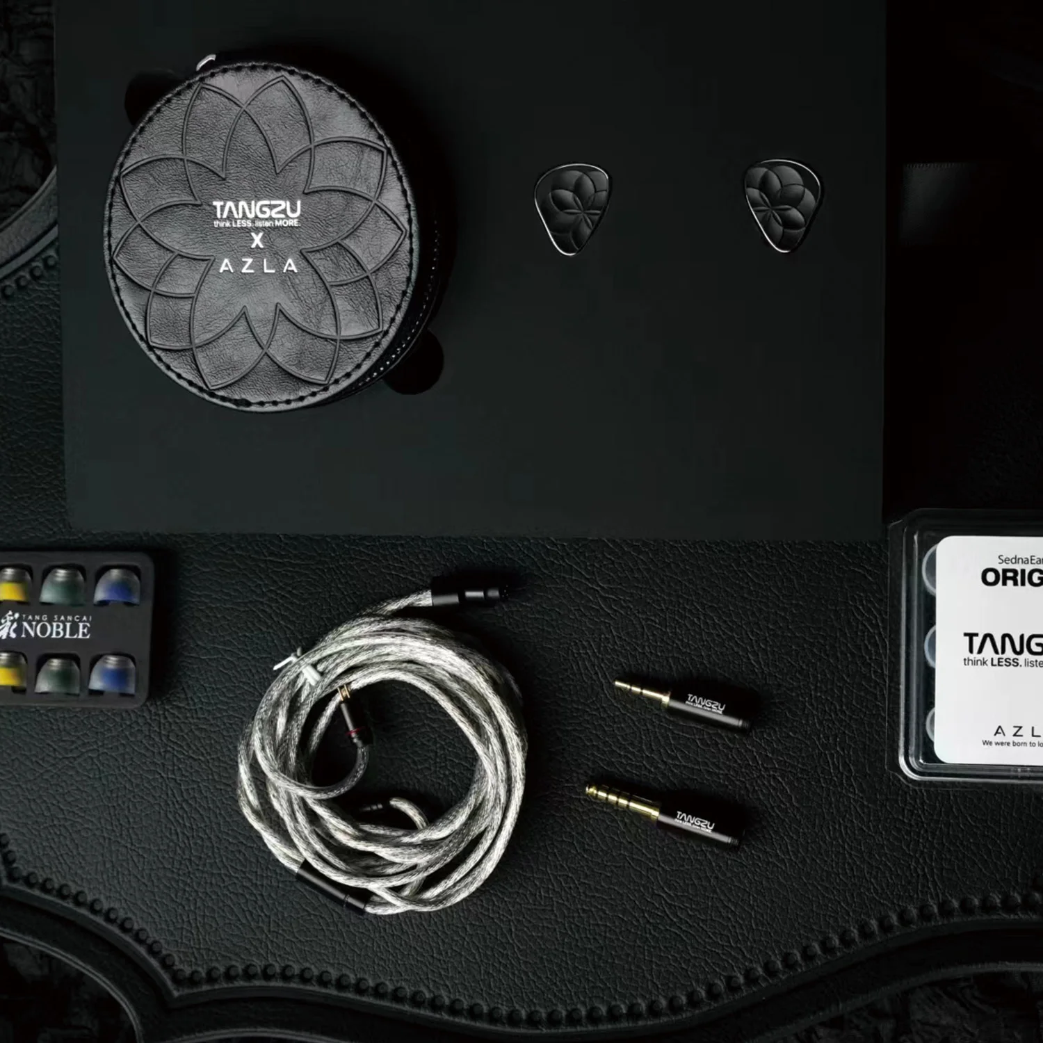 TANGZU X AZLA NOIR BLANC 1 Dynamic Driver 3 جهاز مراقبة المحرك المتوازن داخل الأذن #6