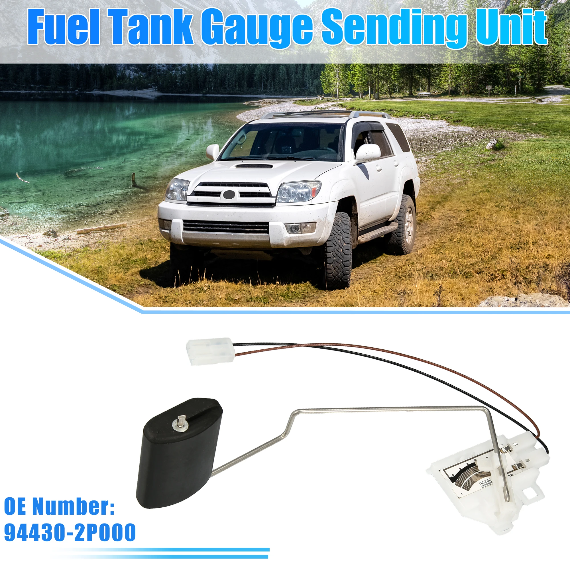 

UXCELL 94430-2P000 Блок отправки датчика топливного бака для Hyundai Santa Fe 2.4 2010-2012