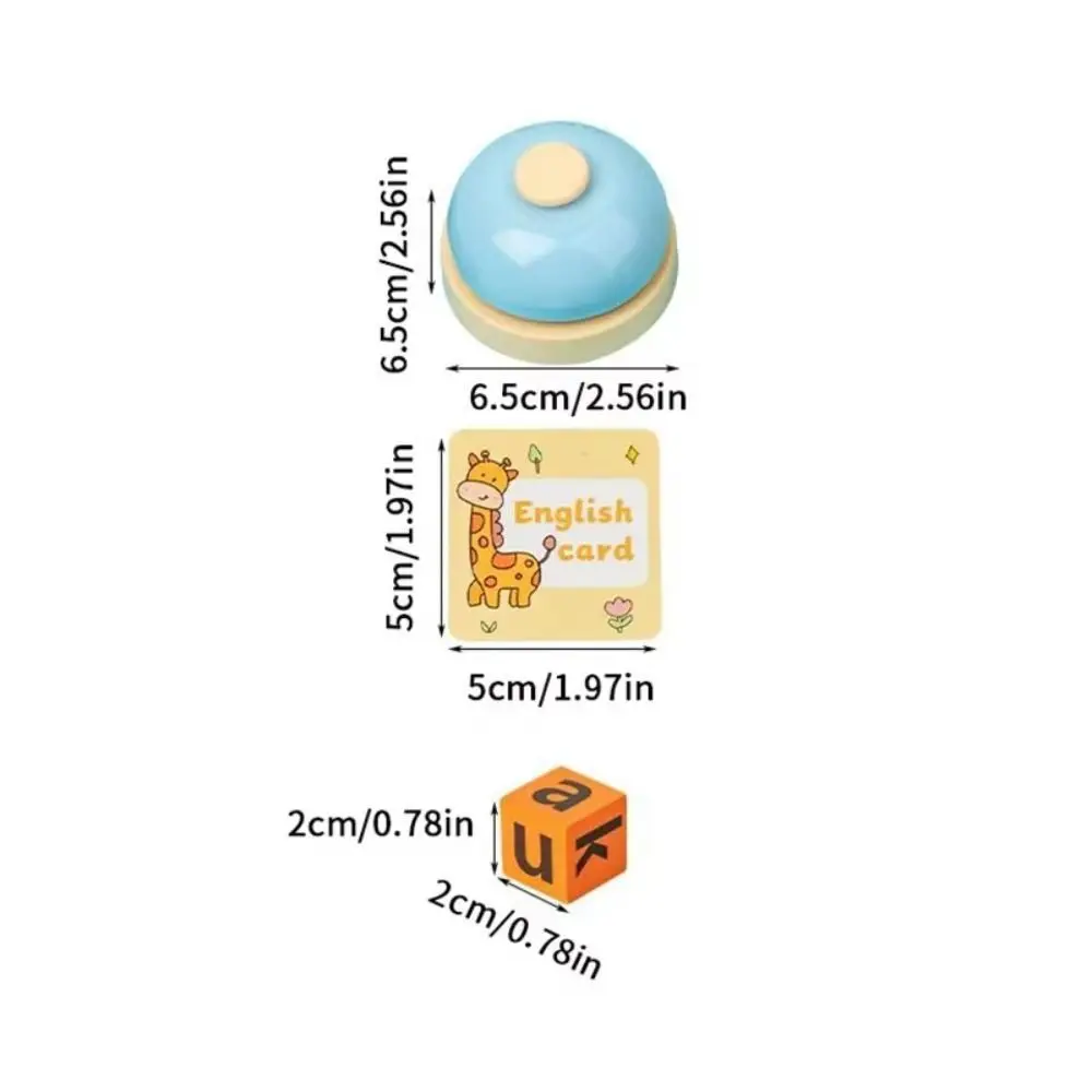 Cartões flash alfabeto jogo de ortografia cartões de aprendizagem do bebê palavras em inglês de madeira cartão correspondência jogo alfabetização flashcards