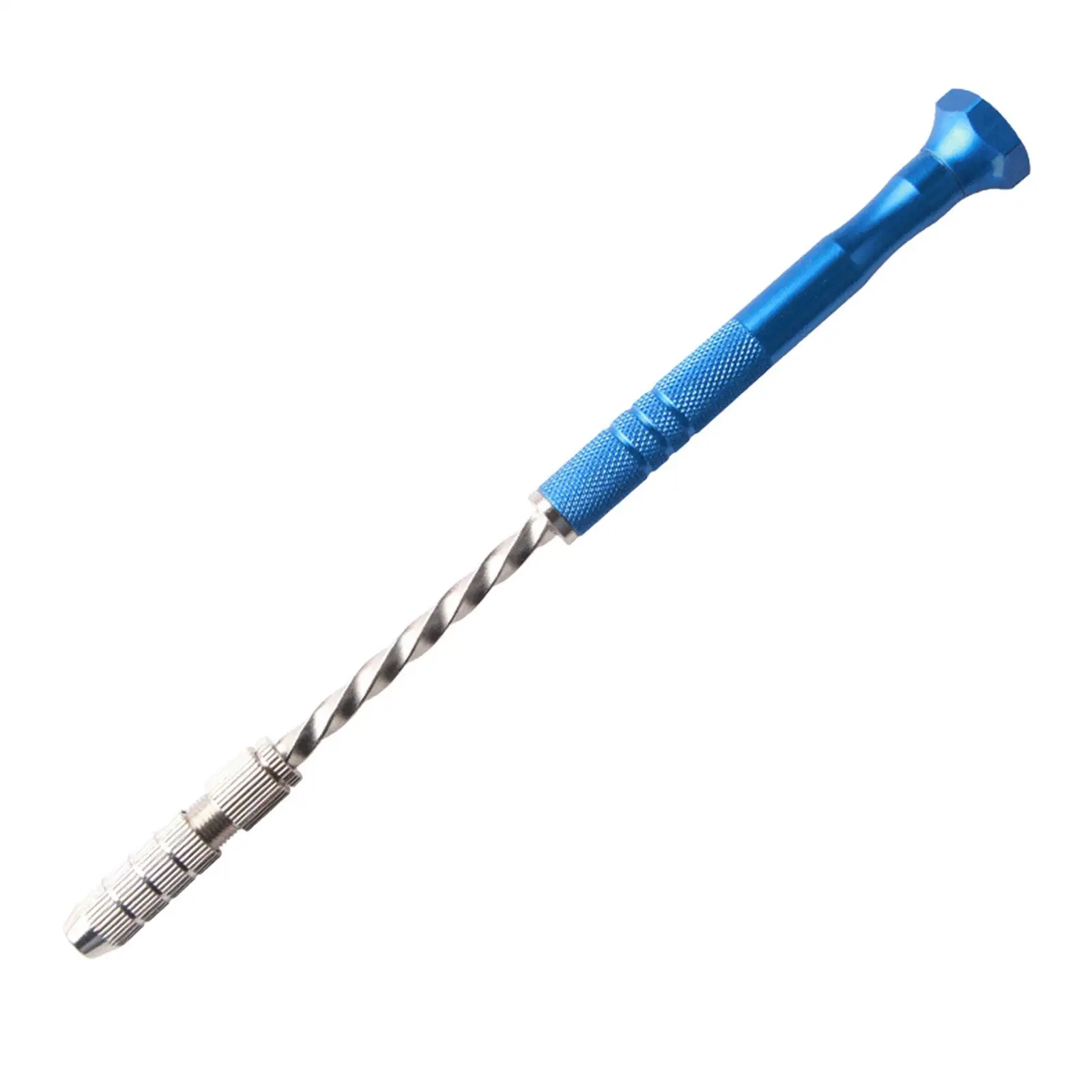 Manual Mini Spiral Drill Rotary Tool Hand Twist Punching Tool for Jewelry Making Clay Resin Leather