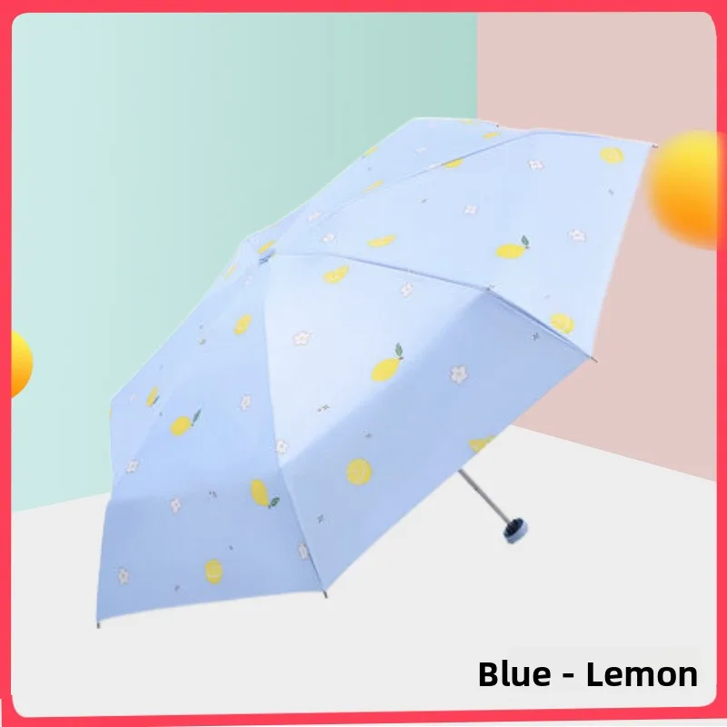 

Ket Umbrella Sunny And Rainy Женская фруктовая капсула двойного назначения Солнечный зонт Новая защита от солнца Капсула с пятью фруктами ke...