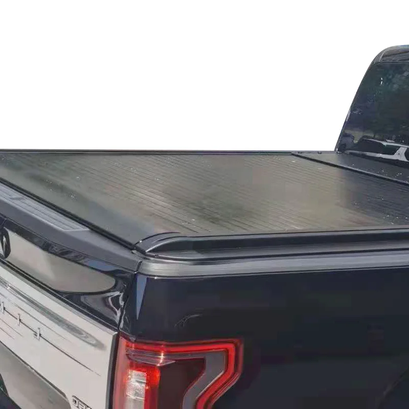 

Pickup Truck Bed Cover Aluminum Roller Shutter Electric Tonneau Cover for Ford F150