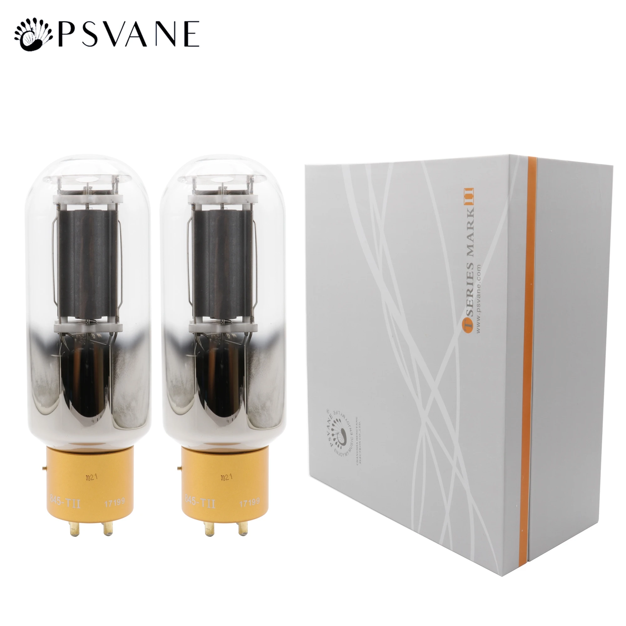 1pair Psvane 845-T Vacuum Tube 845 Valve Power Lamp HIFI Audio Valve for Electronic Tube Amplifier Kit DIY Matched Tested