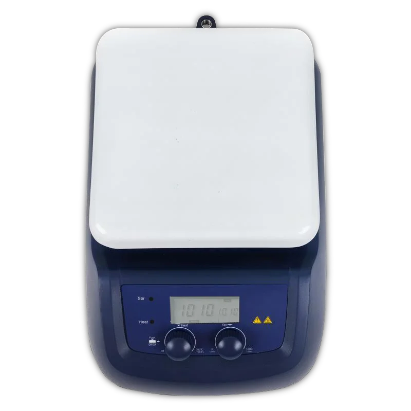 Picture 4: MS7-H380-E Lab Hotplate Magnetic Stirrer with PT1000 Sensor, Overheat Protection & Ceramic Coating, 380℃ Heating Plate Stirrer