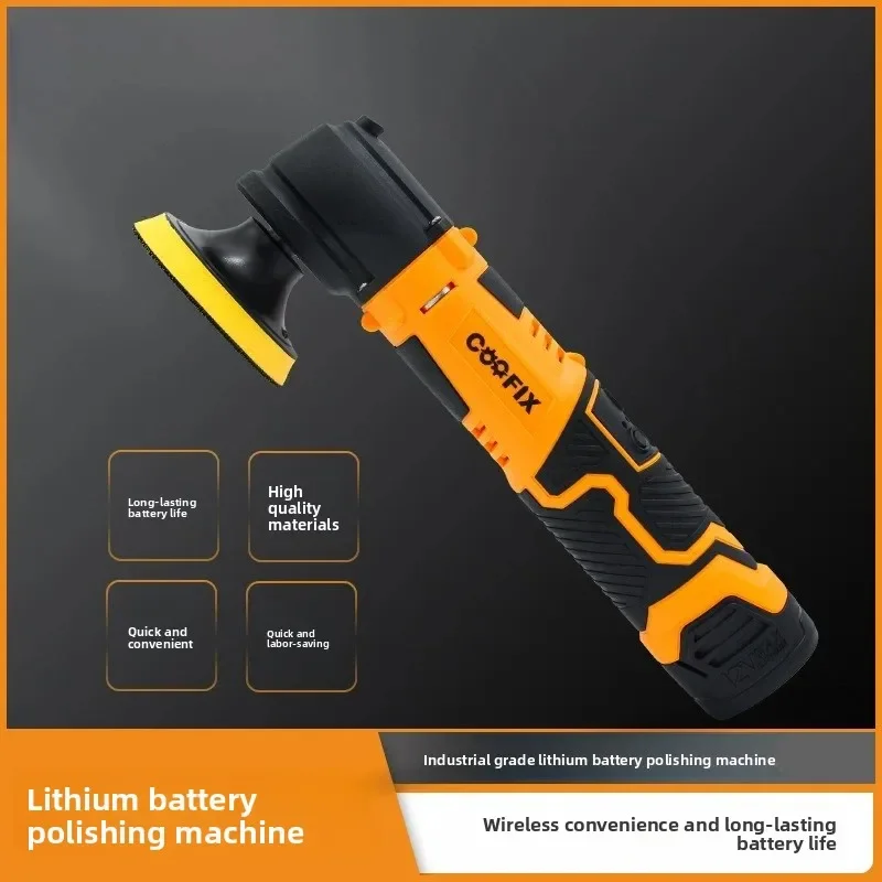 Lithium Battery Waxing Machine Repair Scratches Wireless Small Household Sander 12V Car Polishing Machine