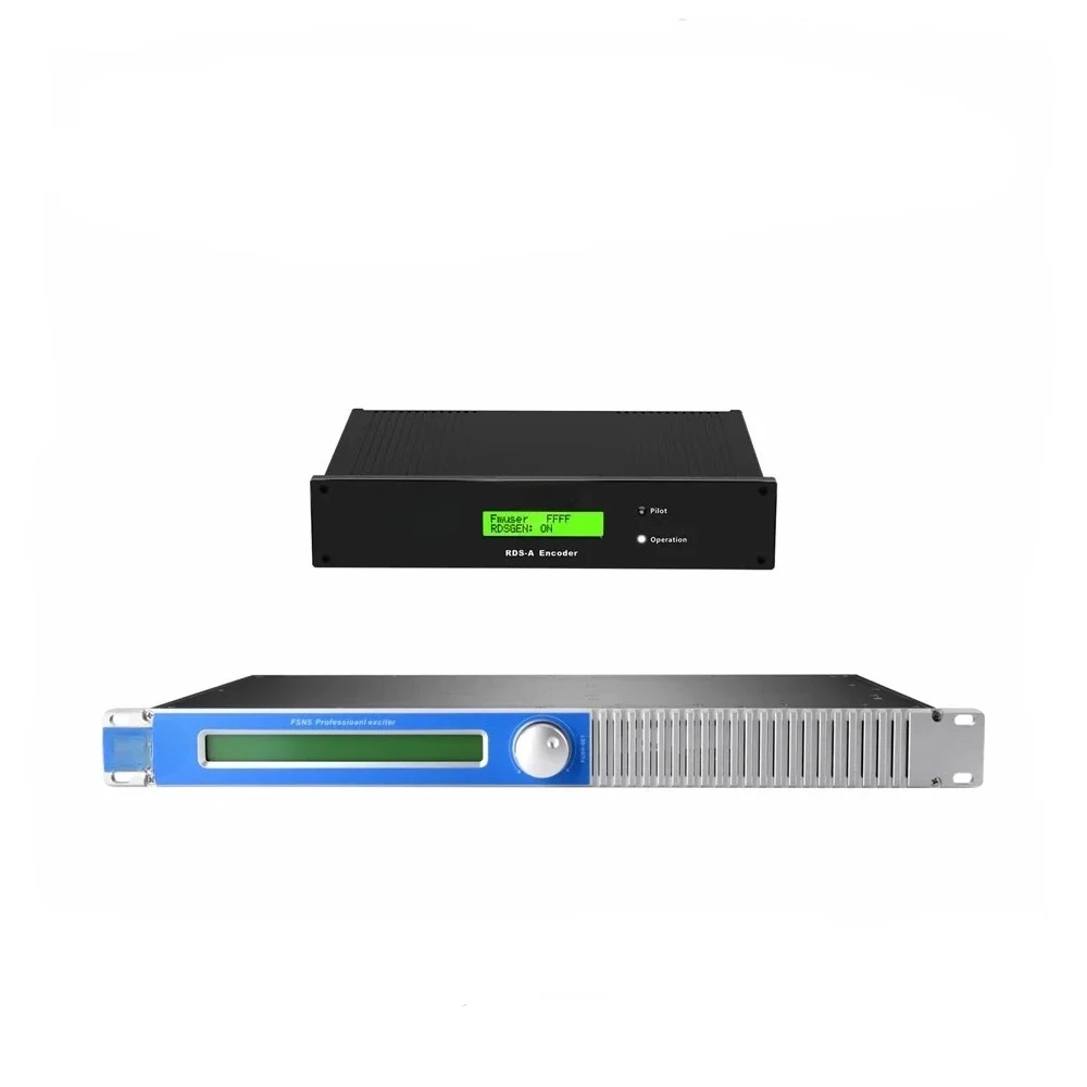 

FMT5.0-50L 50W Radio Broadcast FM Transmitter + RDS encoder with TA MPX in RDS OUT for Radio Station