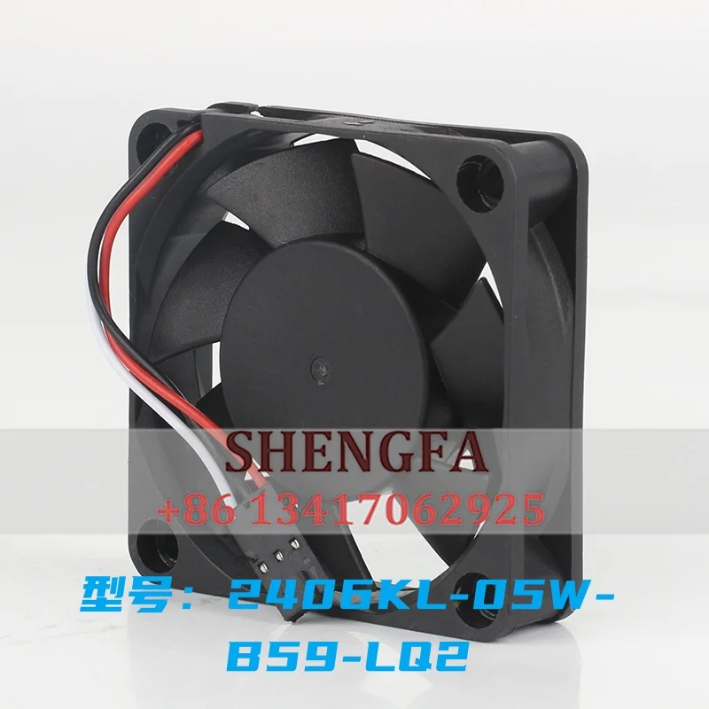 cooling fan NMB 5V 12V 48V AC EC 6015 60X60X15MM 6CM CNC machine tool inspection Fanuc three-line 2406KL-05W-B59-LQ2 DC24V 0.13A