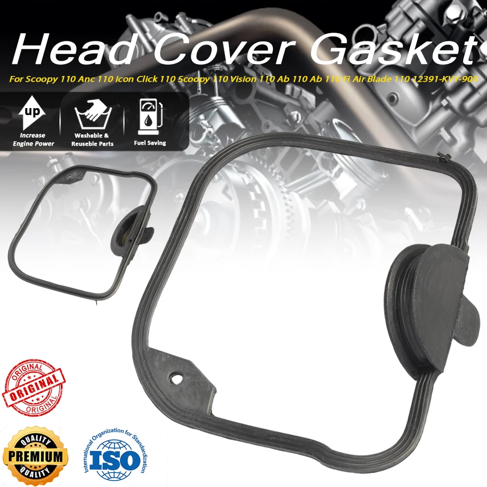 

Head Cover Gasket For 12391-KVY-900 Scoopy Anc Icon Fi Air Blade Click Scoopy Vision Ab 110