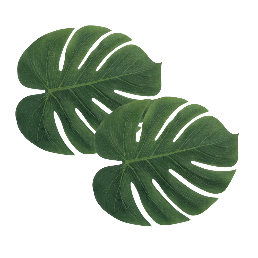 

36 Pcs Turtle Back Leaves Home Decor Supplies Artificial Plants Faux Green PlantsPlantDecor GiftsLeavesTurtle Leaf