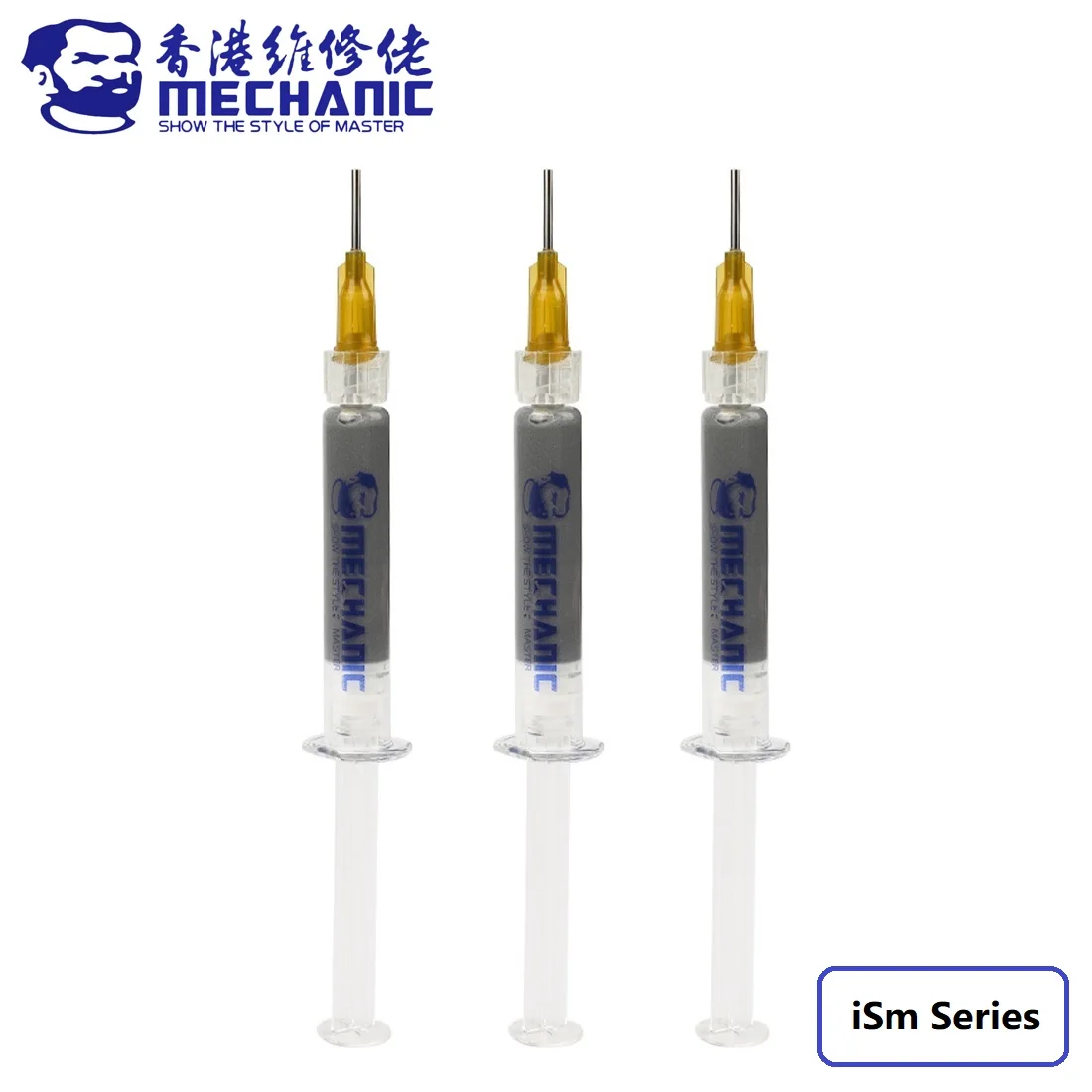 MECHANIC iSm Series 3ml Jump Wire Specific Solder Paste Soldering Tin Paste Welding Flux Fingerprint Fly Line Chip Repair Tool